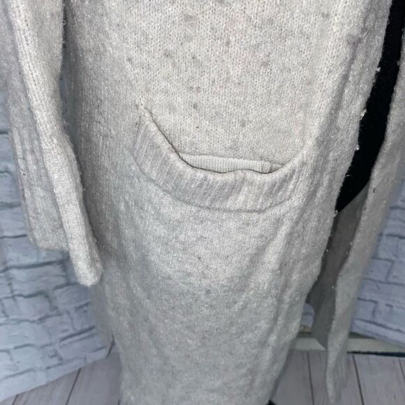 Calvin Klein jeans open front long cardigan sz S women - Picture 6 of 11